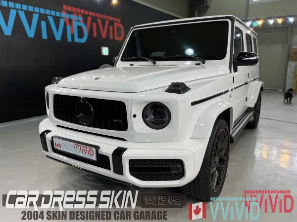 Mercedes-Benz G63 AMGのカーラッピング事例｜費用目安・仕上がり 施工写真 3-3