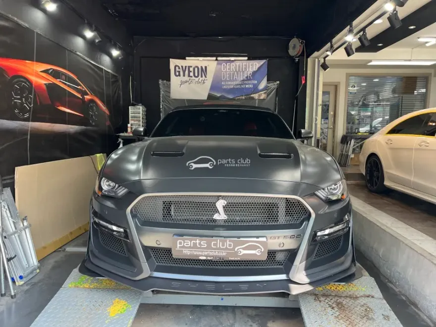 Ford Mustang PPF施工事例|費用目安と仕上がり 施工写真 1-1
