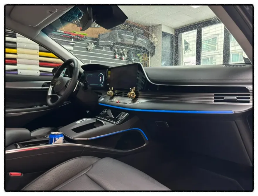 Hyundai Grandeur IG ambient lighting - Hyundai Grandeur IG Ambient Lighting Review — Cost & Results photo 5