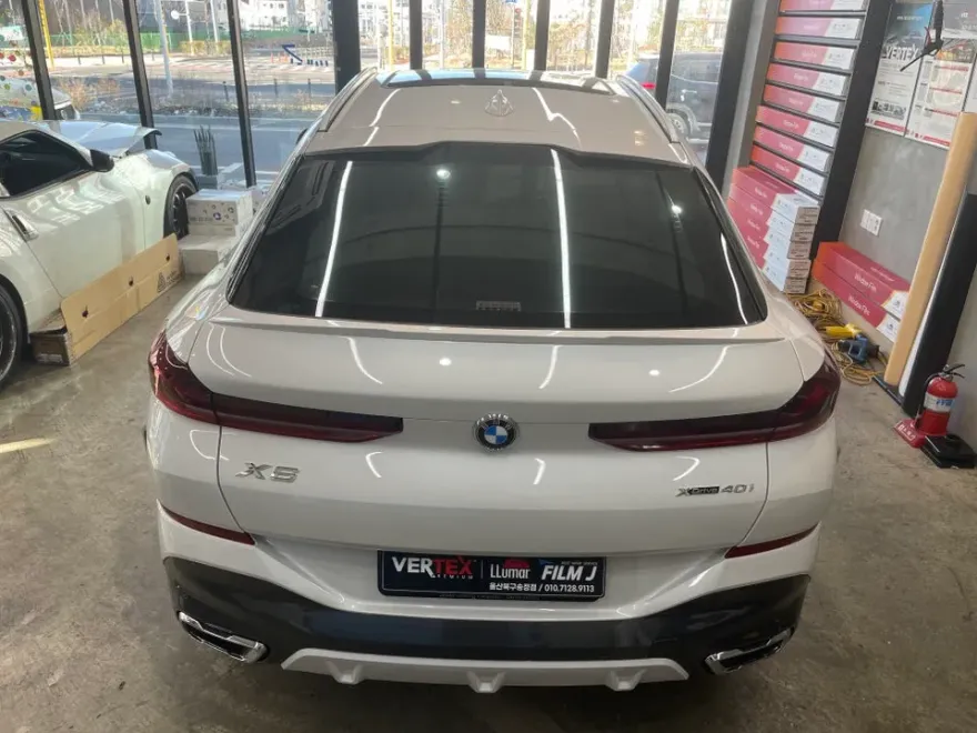 BMW X6 PPF施工事例｜費用目安と仕上がり 施工写真 2-3