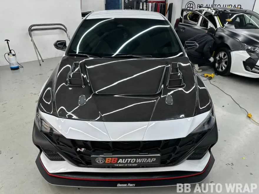 Hyundai Elantra N PPF施工事例｜費用目安・仕上がり 施工写真 1-1