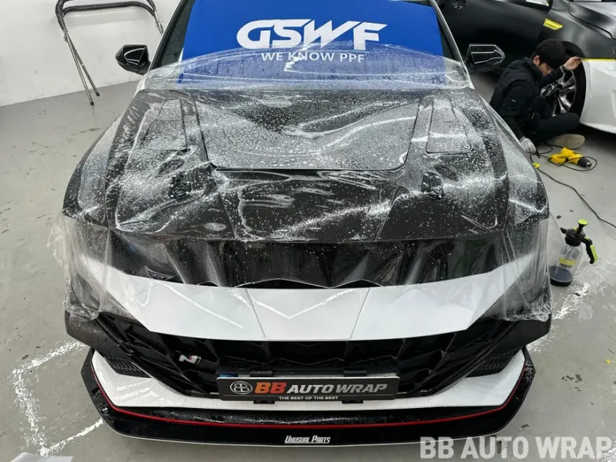 Hyundai Elantra N PPF施工事例｜費用目安・仕上がり 施工写真 1-3