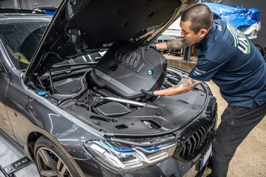 BMW 6 Series GTのPPF施工事例|費用目安と仕上がり 施工写真 2-2