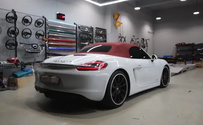 Porsche Boxster body kit - Porsche Boxster Body Kit Installation Review photo 4