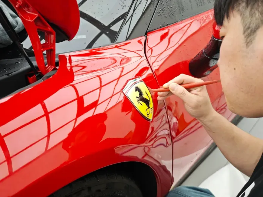 Ferrari 296 GTB PPF施工事例｜費用目安・仕上がり 施工写真 2-1