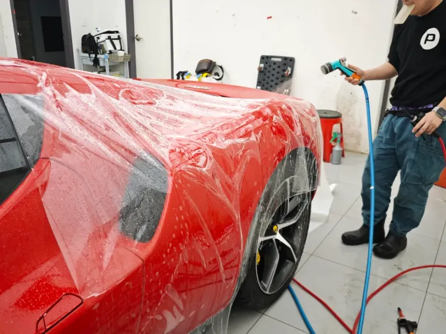 Ferrari 296 GTB PPF施工事例｜費用目安・仕上がり 施工写真 2-2