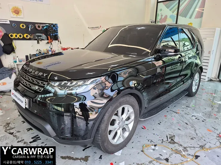 Land Rover Discoveryのカーラッピング事例｜費用目安・仕上がり 施工写真 2-1