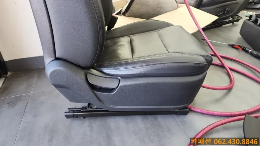 Hyundai The New Grandeur seat ventilation installation result