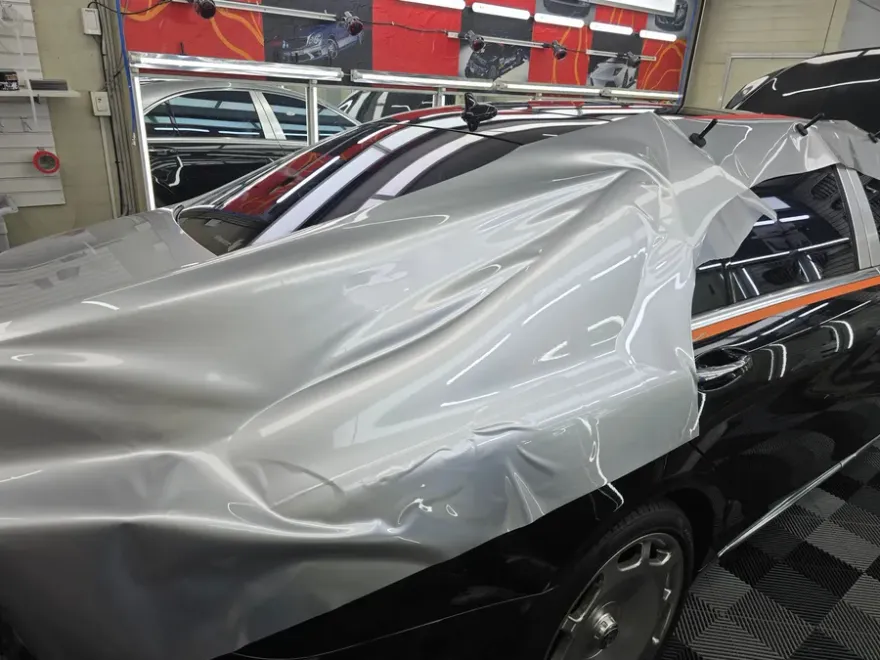 Mercedes-Benz Maybachのカーラッピング事例｜費用目安・仕上がり 施工写真 2-2