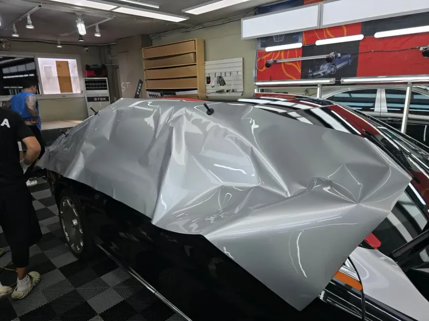 Mercedes-Benz Maybachのカーラッピング事例｜費用目安・仕上がり 施工写真 3-2