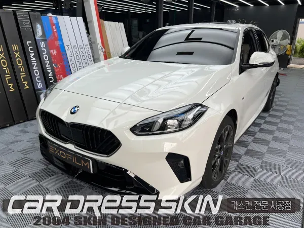 BMW 1 Seriesのカーラッピング事例｜費用目安・仕上がり 施工写真 1-1