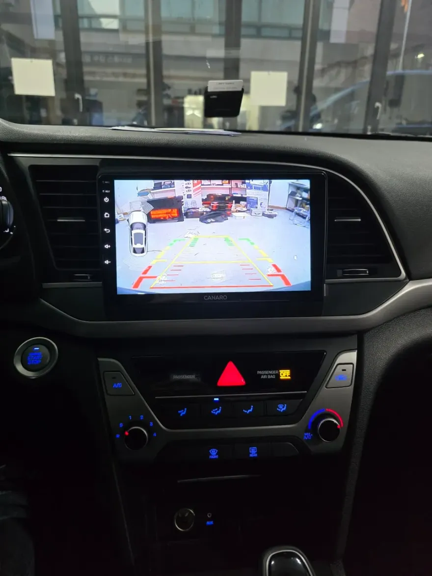 Hyundai Elantra ADのAndroid Auto・CarPlay取付事例 施工写真 2-2